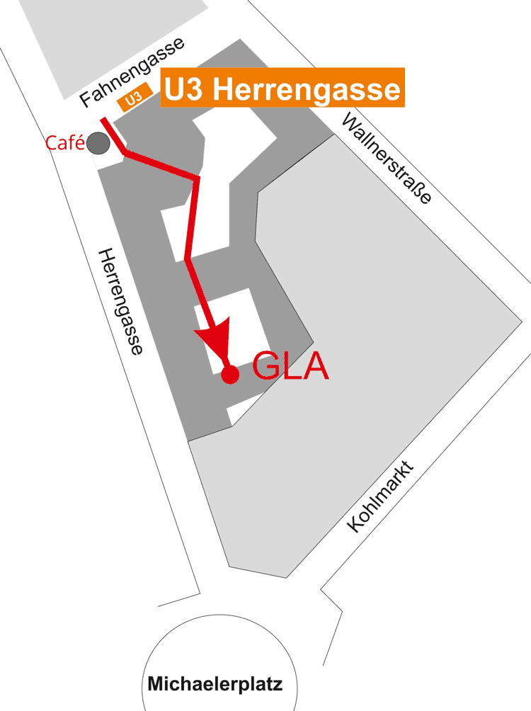Standort von GLA in Wien